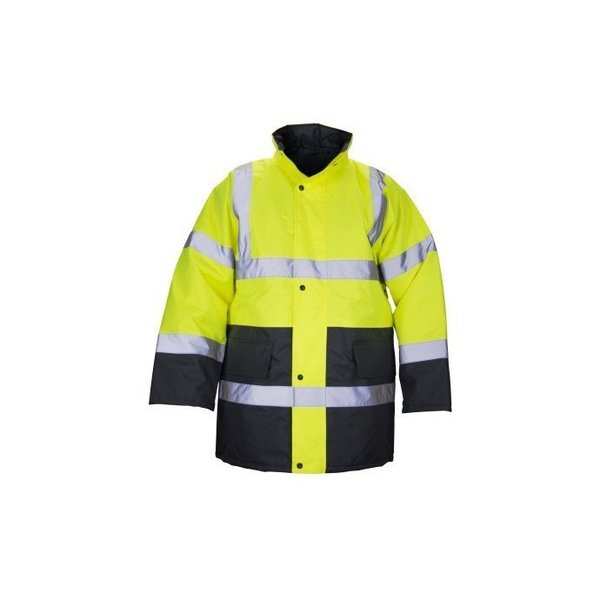 Sas Safety PARKA JACKET CLS 3 HI VIZ YELLOW-2XL SA690-2311